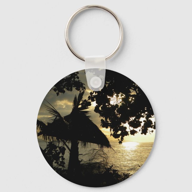 Fiji Sunset Keychain (Front)