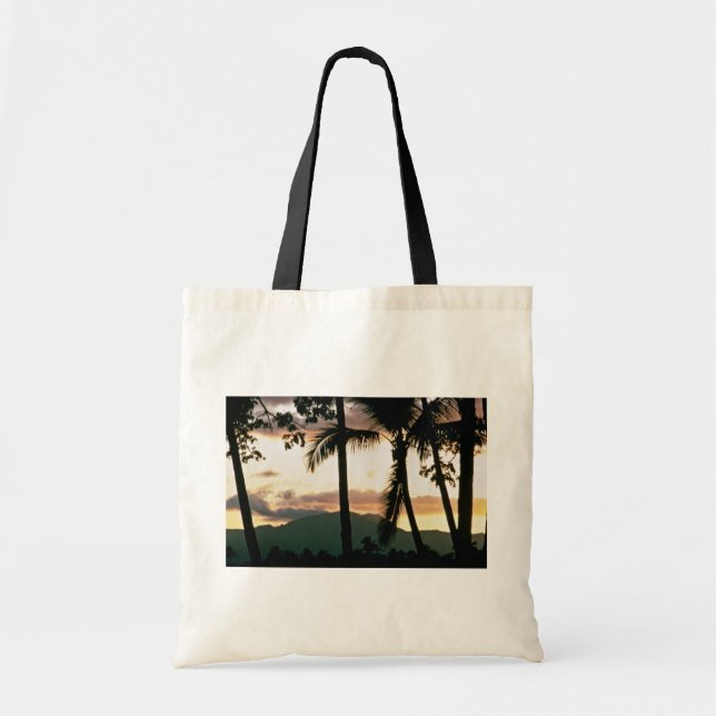 FiJi Sunset Tote Bag (Front)