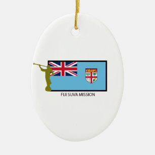 FIJI SUVA MISSION LDS CTR CERAMIC ORNAMENT