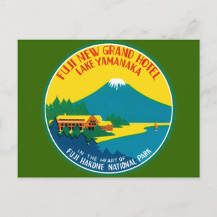 Fiji Travel Poster Postcard