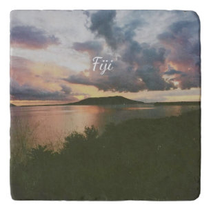 Fiji Tropical Island Flexible Photo Magnet Trivet