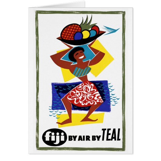 Fiji Vintage Poster Restored (Front)