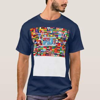 Fiji vintage style retro souvenir 1 T-Shirt