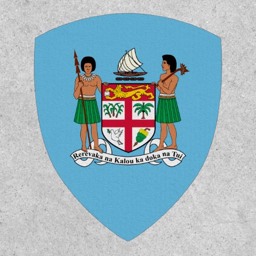 Fijian Coat of Arms Fiji Patch