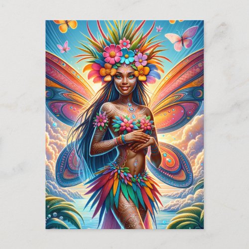 Fijian Fairy Postcard