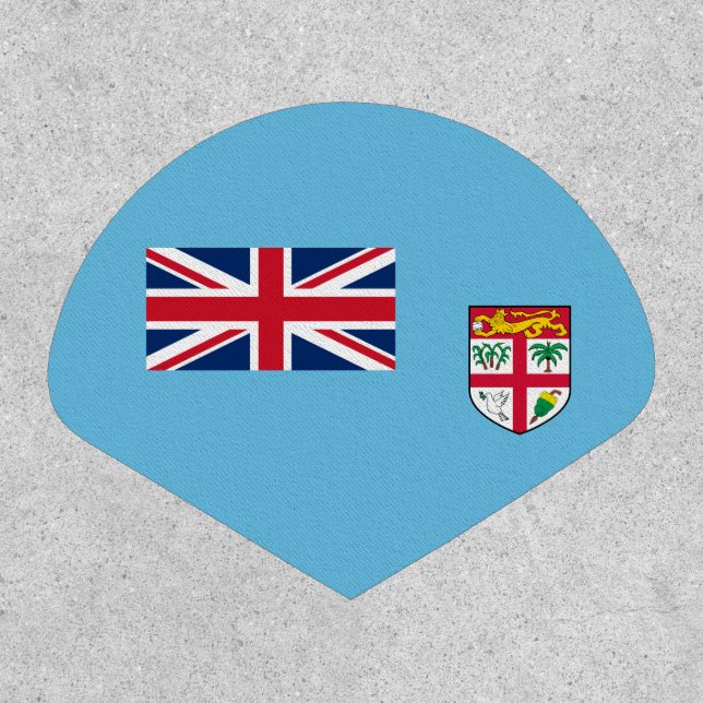 Fijian Flag, Flag of Fiji Patch (Front)