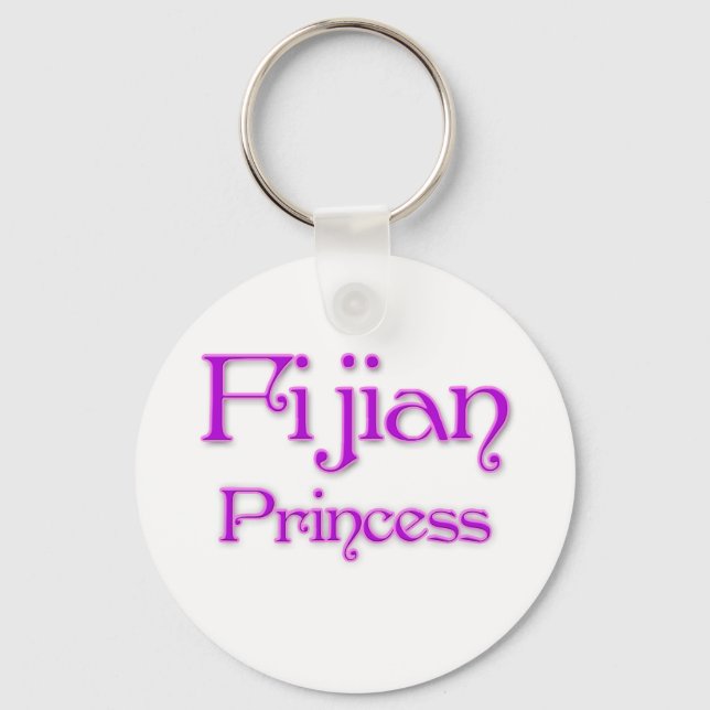 Fijian Princess Keychain (Front)