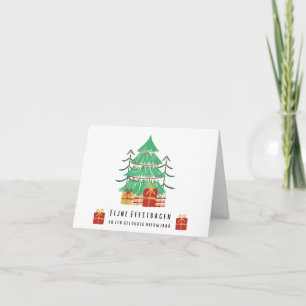 Fijne Feestdagen (kerstkaart) Dutch Christmas Card