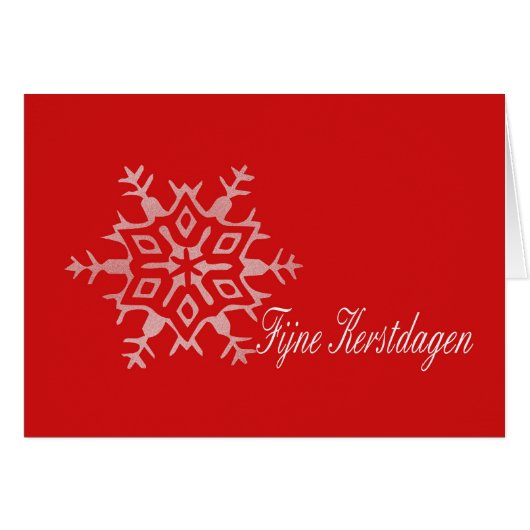 Fijne kerstdagen - Dutch Christmas (Front Horizontal)