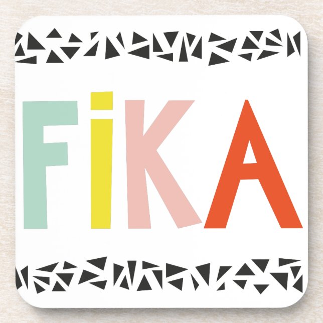 Fika Colors Coaster (Front)