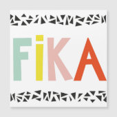 Fika Colors Magnetic Card (Front)