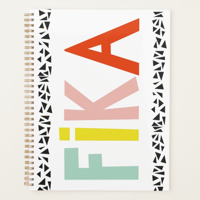 Fika Colors Planner (Front)