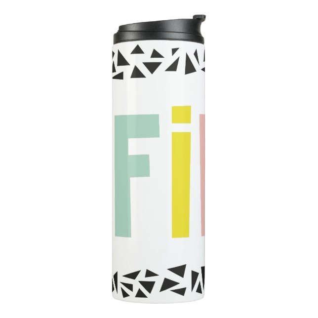 Fika Colors Thermal Tumbler (Rotated Left)