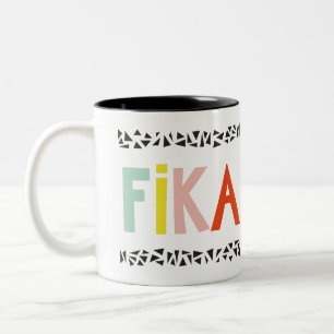 Fika Colors Two-Tone Coffee Mug