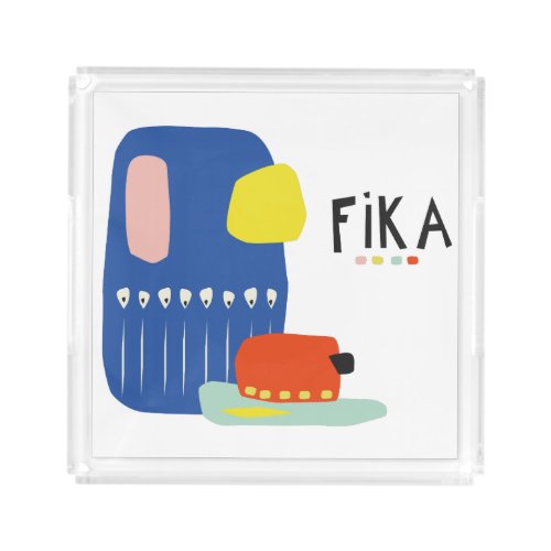 Fika Dco Acrylic Tray