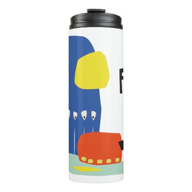 Fika Déco Thermal Tumbler (Front)