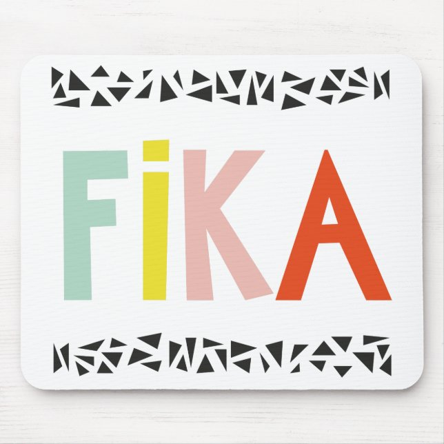 Fika Mouse Pad (Front)