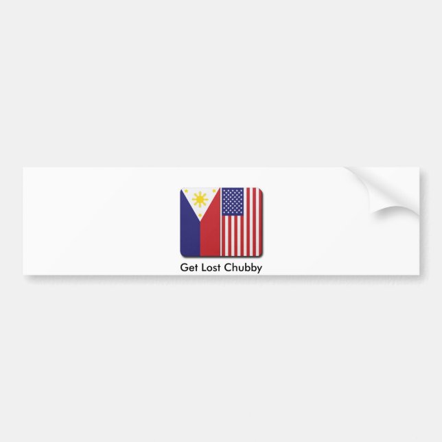 Fil-Am Bumber Sticker (Front)