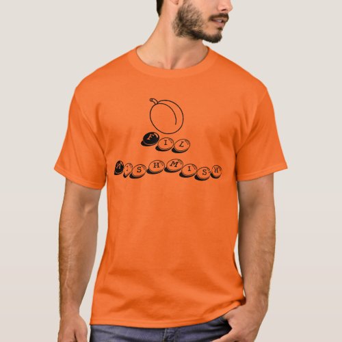 Fil Mishmish T shirt Arabic In Apricot Season