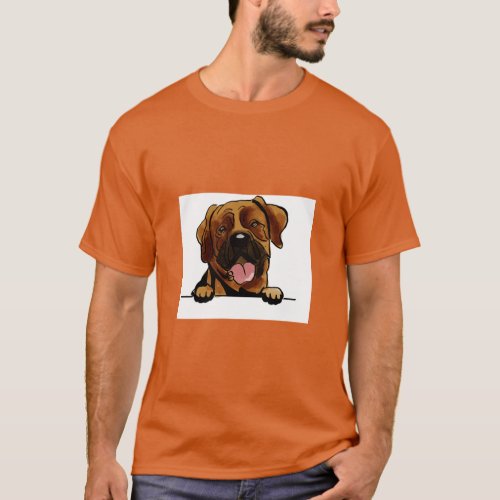Fila Brasileiro Brazilian mastiff  T_Shirt