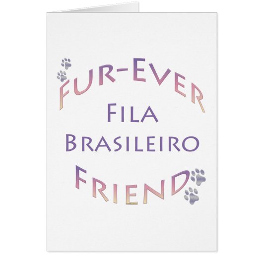 Fila Brasileiro Furever (Front)