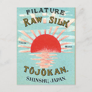 Filature Raw Silk Postcard