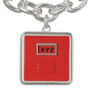 File Cabinet custom monogram charms & bracelets