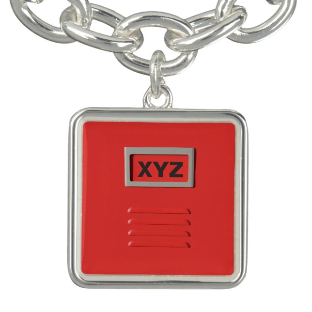 File Cabinet custom monogram charms & bracelets (Design)