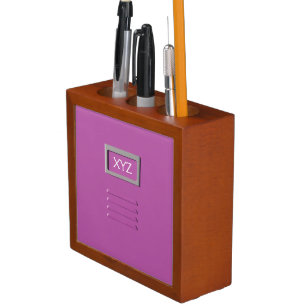 File Cabinet custom monogram desk organizer