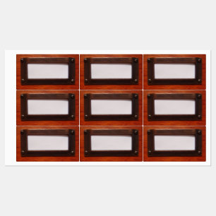 File Cabinet Label