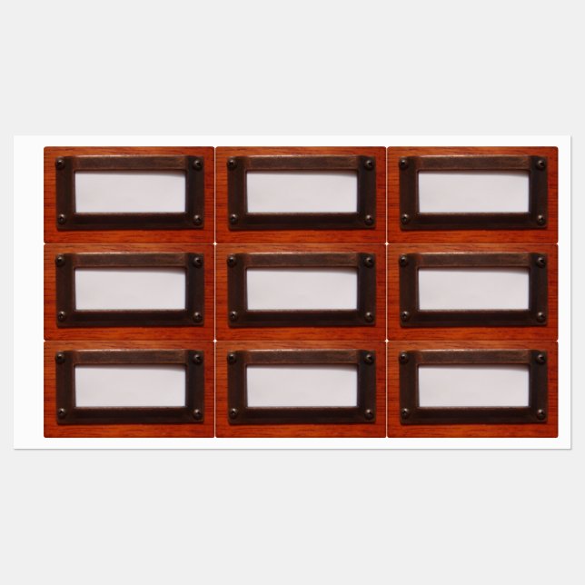 File Cabinet Label (Sheet)