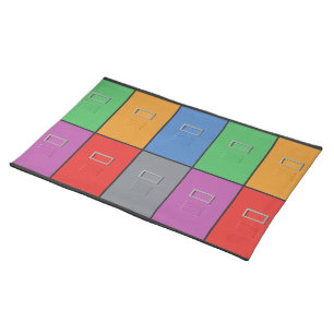 File Cabinets custom placemat
