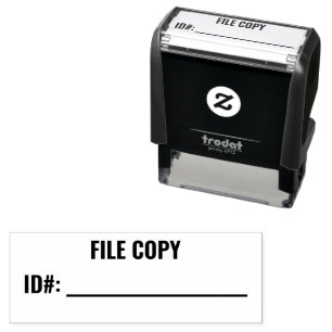 FILE COPY Office File Number & Date Self-inking Stamp