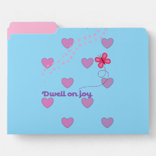 file folder " dwell on joy"