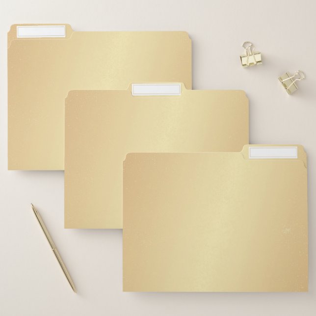 File Folder Set - Confetti Glam Gold (Set)