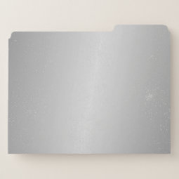 File Folder Set - Confetti Glam Silver | Zazzle