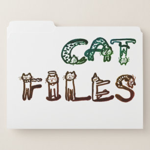 File Folders - Cat Files