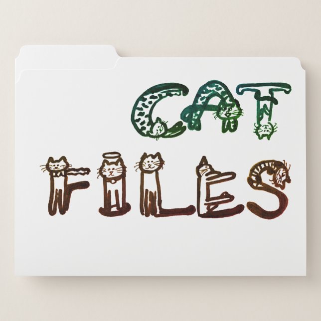 File Folders - Cat Files (Front Left)
