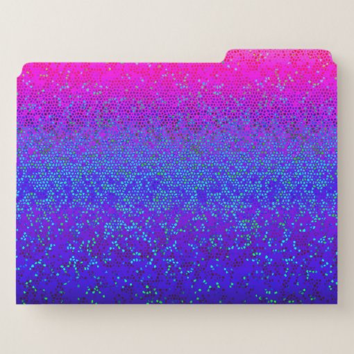 File Folders Glitter Star Dust Zazzle