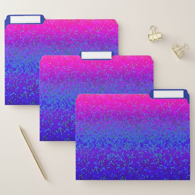 File Folders Glitter Star Dust (Set)