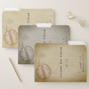 File not classified folder