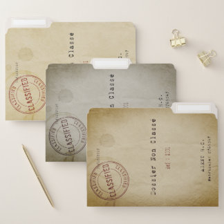 File not classified folder