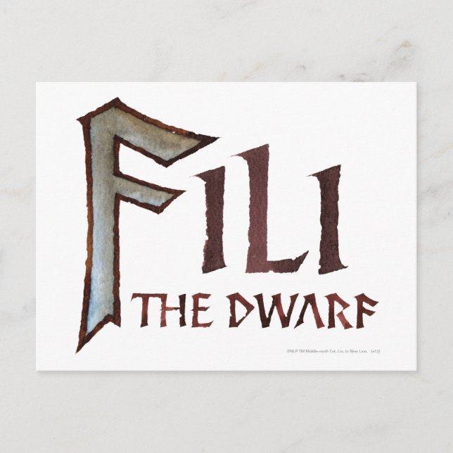 Fili Name Postcard (Front)