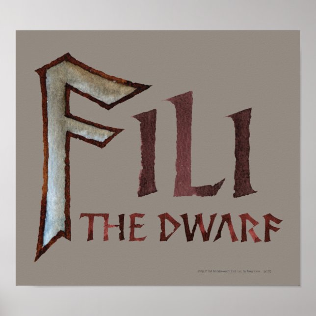 Fili Name Poster (Front)