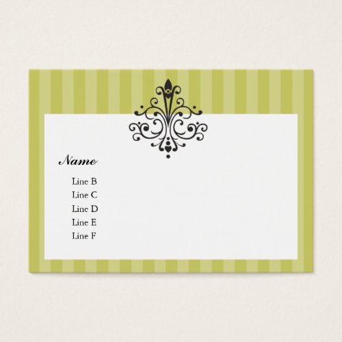 Filigree and Flourish Business Card Templates