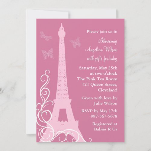 Filigree Butterflies in Paris Announcements