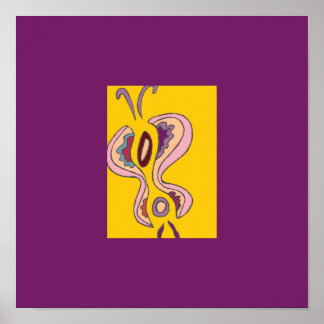 Filigree Flutterfly Mini Print 12x12