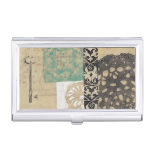 Filigree & Key II Case For Business Cards