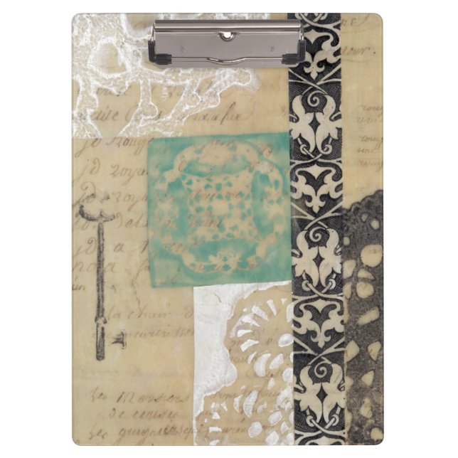 Filigree & Key II Clipboard (Front)