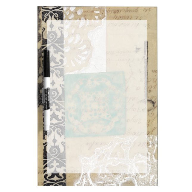Filigree & Key II Dry-Erase Board (Front)